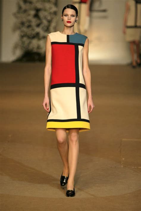 yves saint laurent abito mondrian|yves saint laurent revolution.